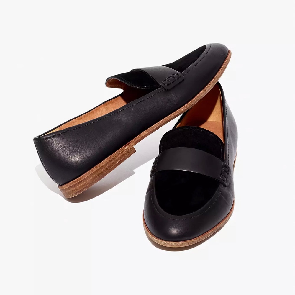 Alex loafer in leather and suede (worn once only)